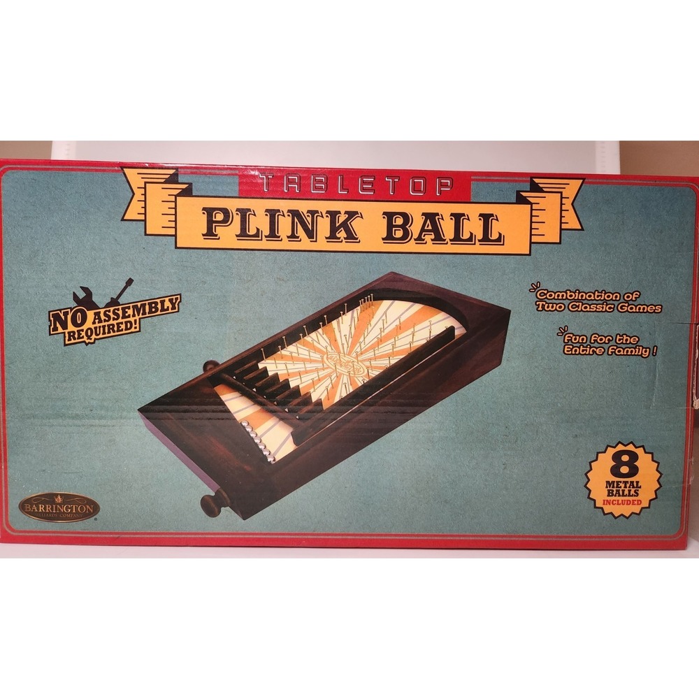BRAND NEW Tabletop Plink Ball Game Authentic Arcade Fun Family Entertainment!